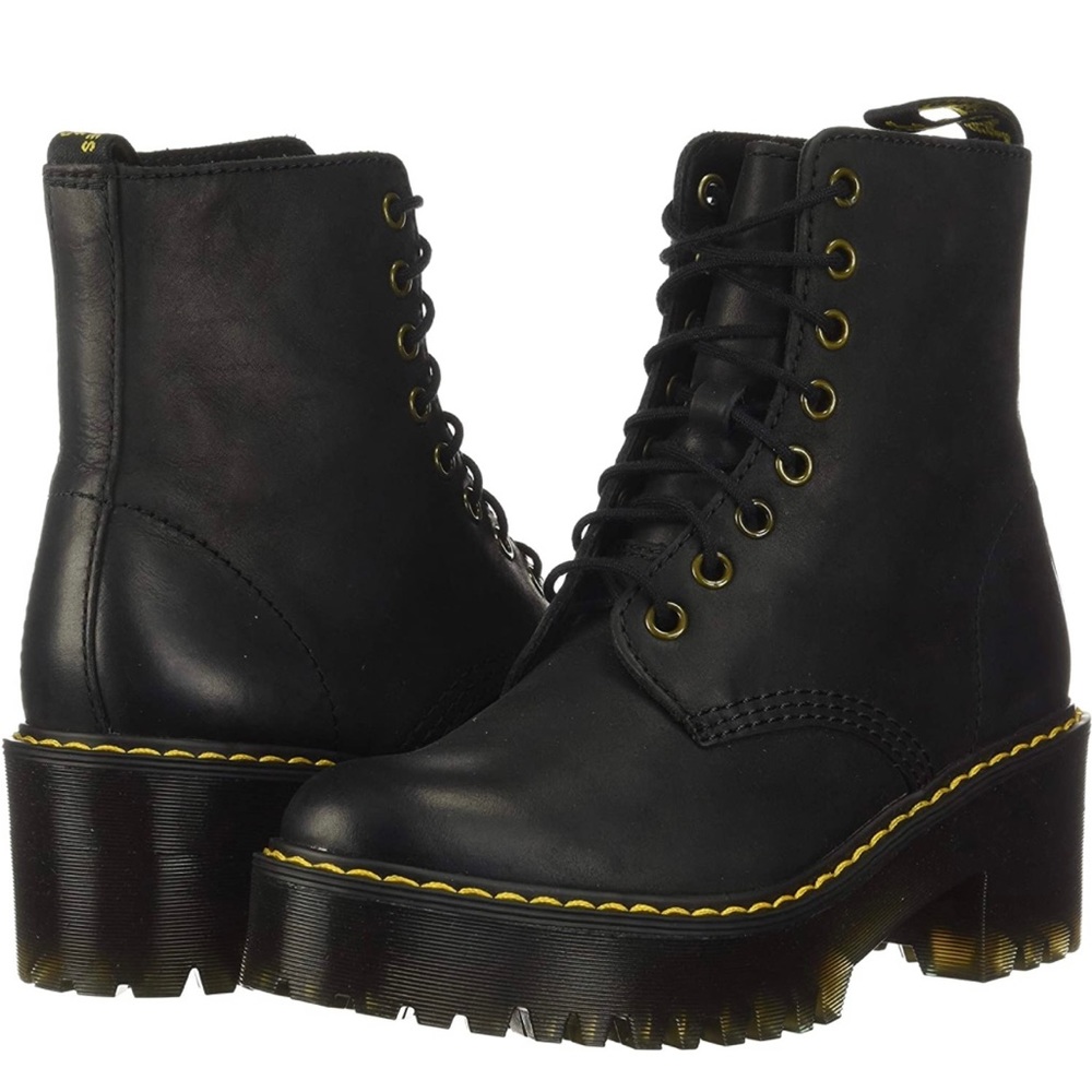 Dr Martens Shriver Boot Black Size 5